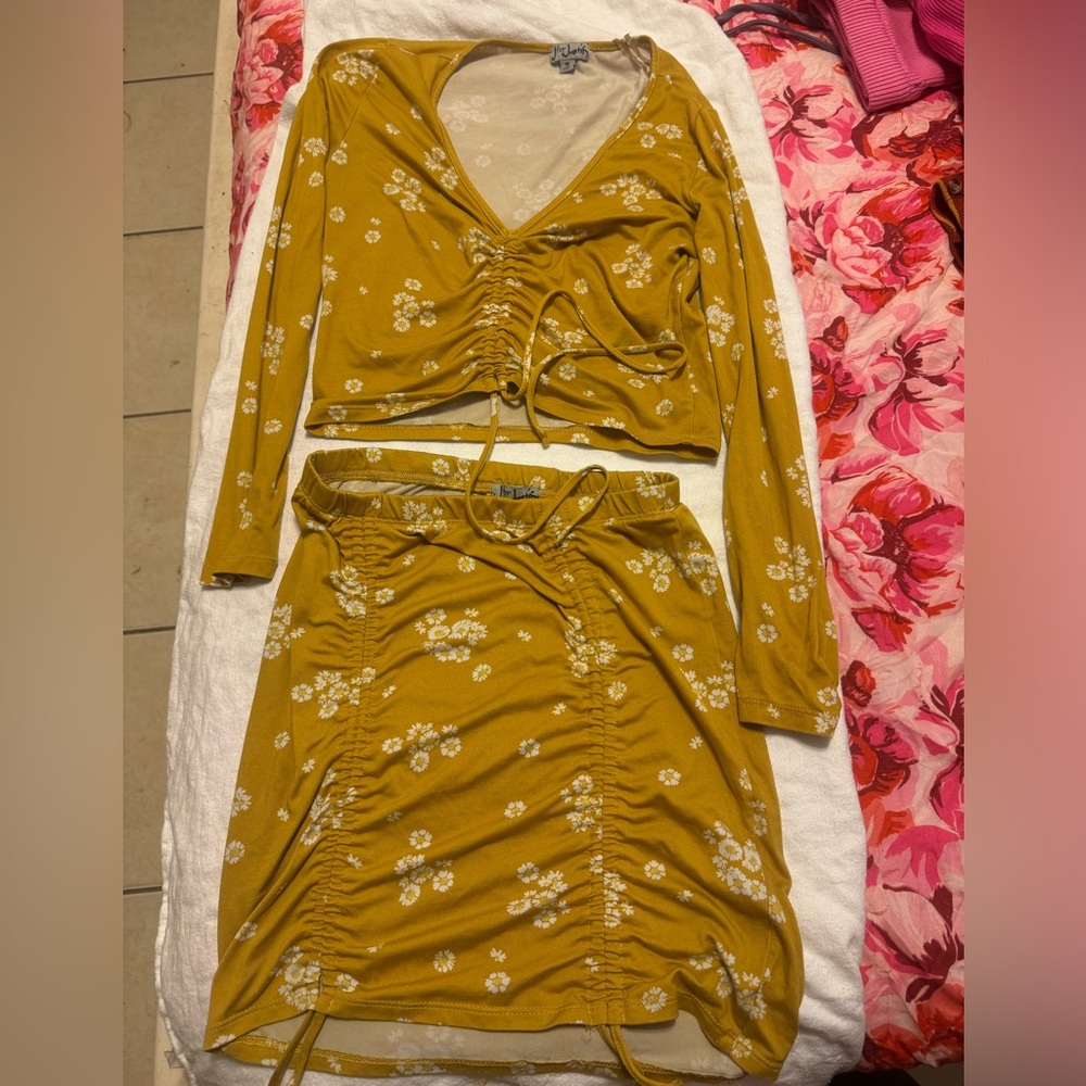 2 piece skirt set